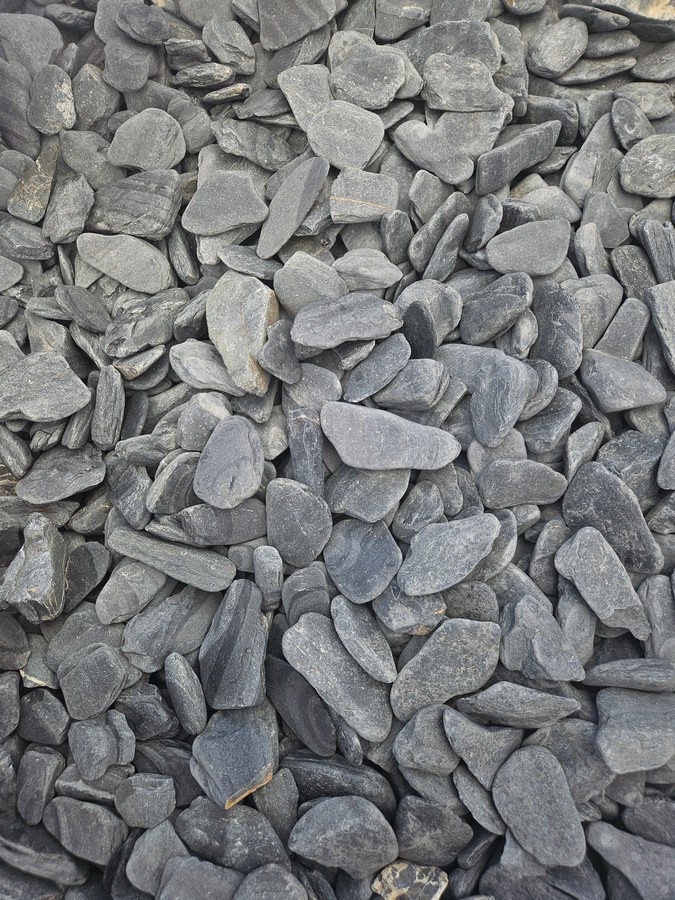 Juodas skalūnas gludintas, 20-40mm, 30 Kg