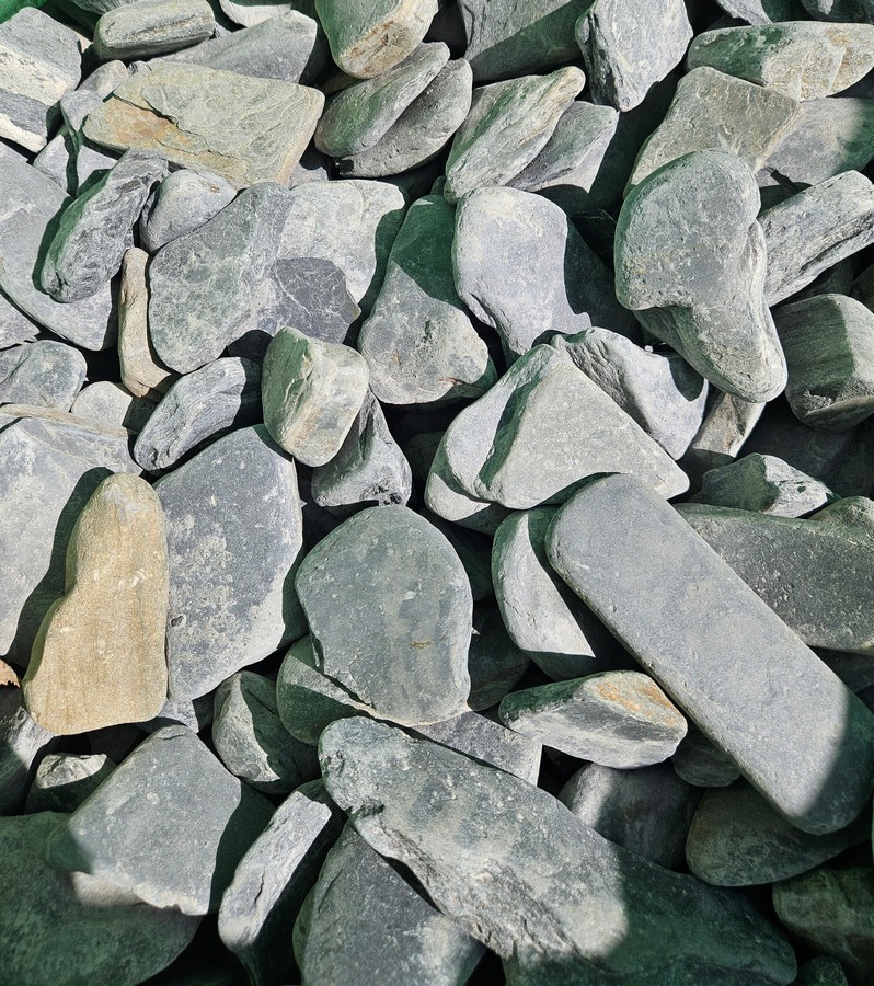 Juodas skalūnas gludintas, 40-60mm, 30 Kg
